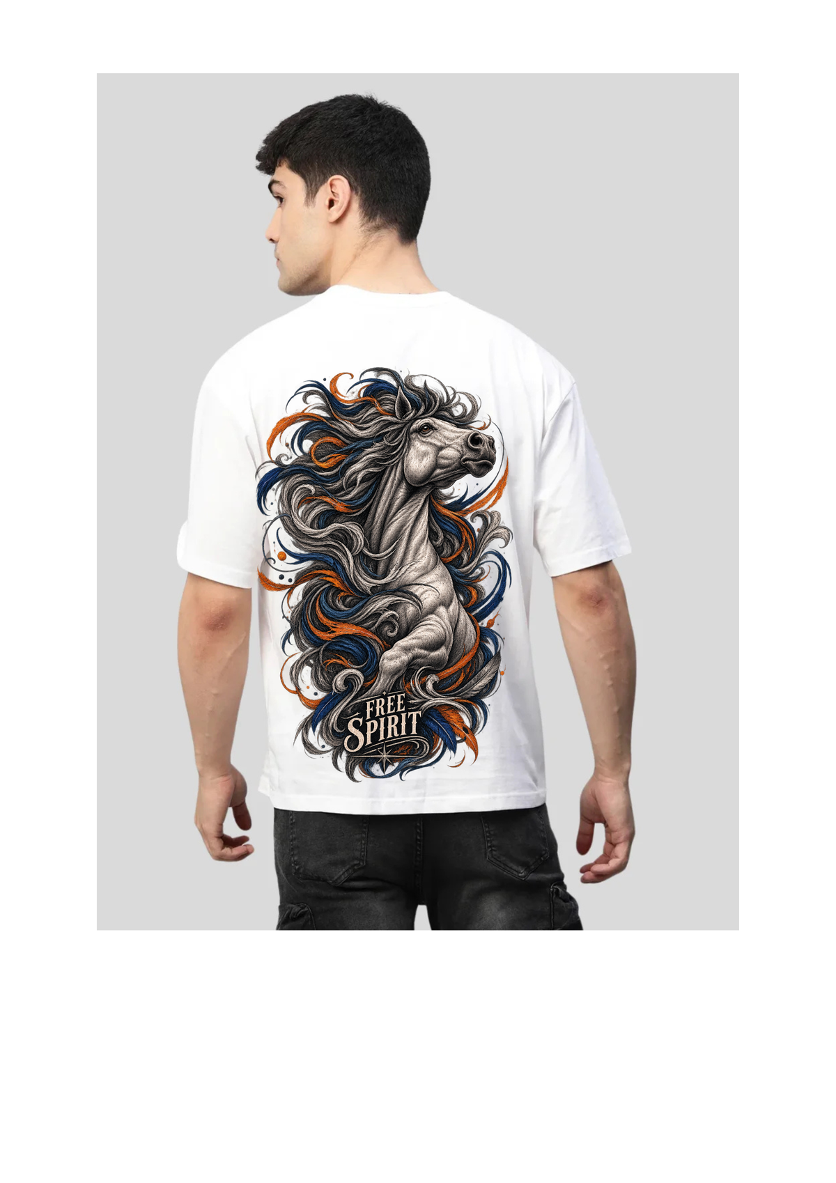 Wild Horse Oversized T-Shirt
