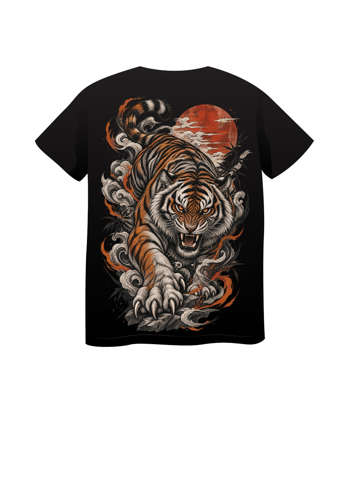 Warrior Tiger Tee Tshirt