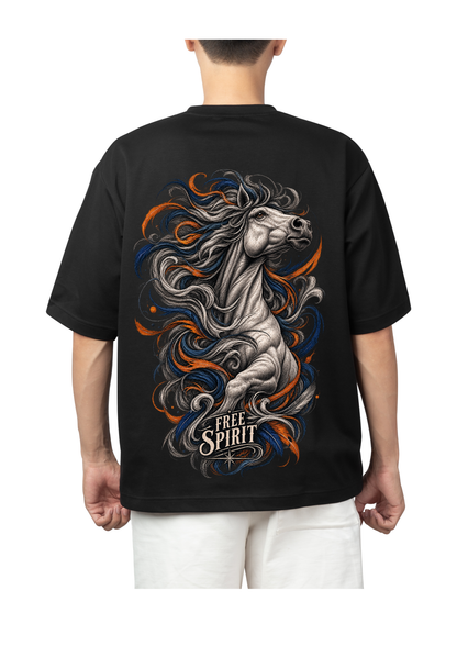 Wild Horse Oversized T-Shirt