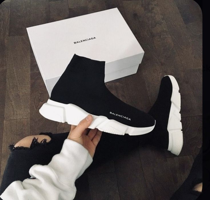 Balenciaga Speed Trainer Black White