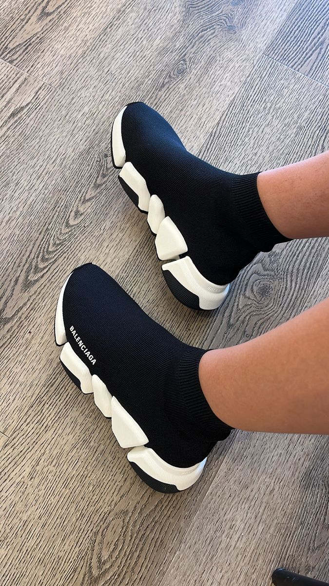 Balenciaga Speed Trainer Black White